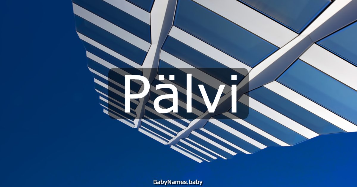 Pälvi