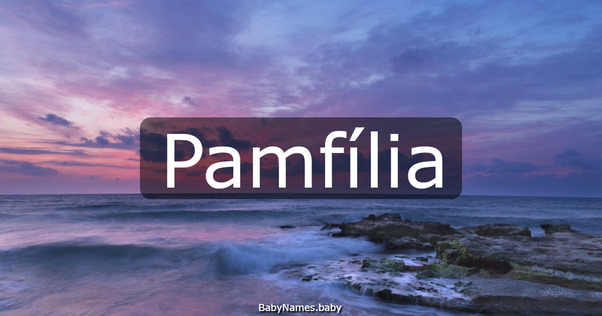 Pamfília