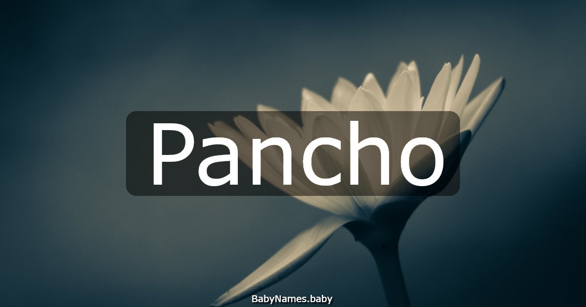 Pancho
