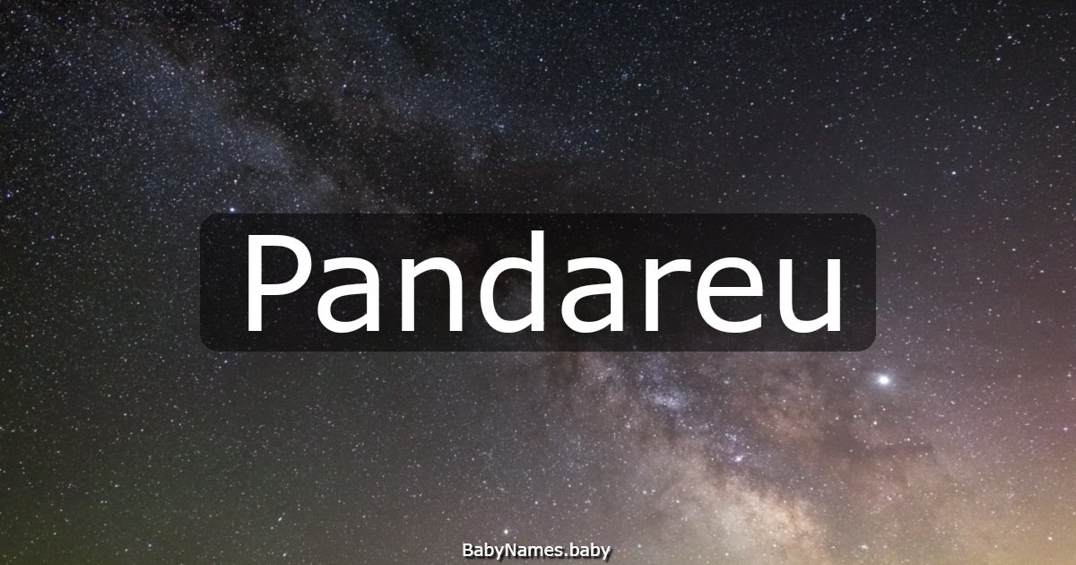 Pandareu