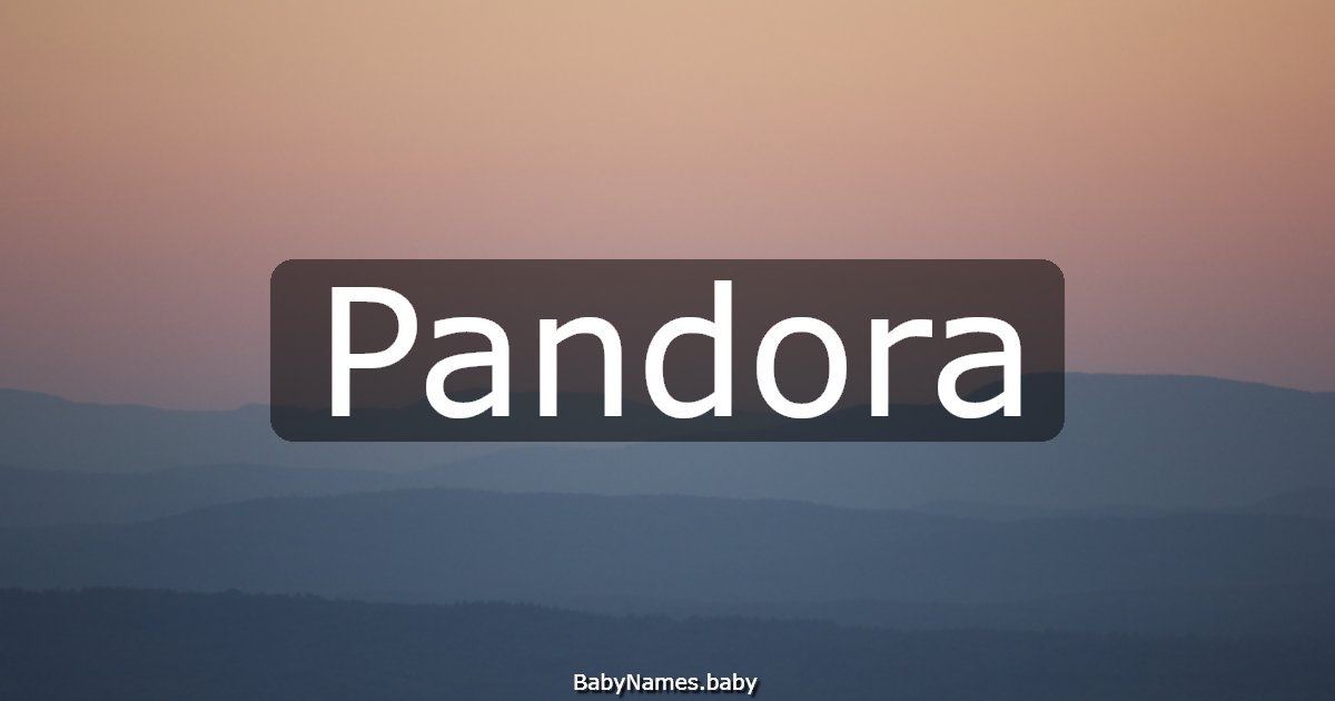 Pandora