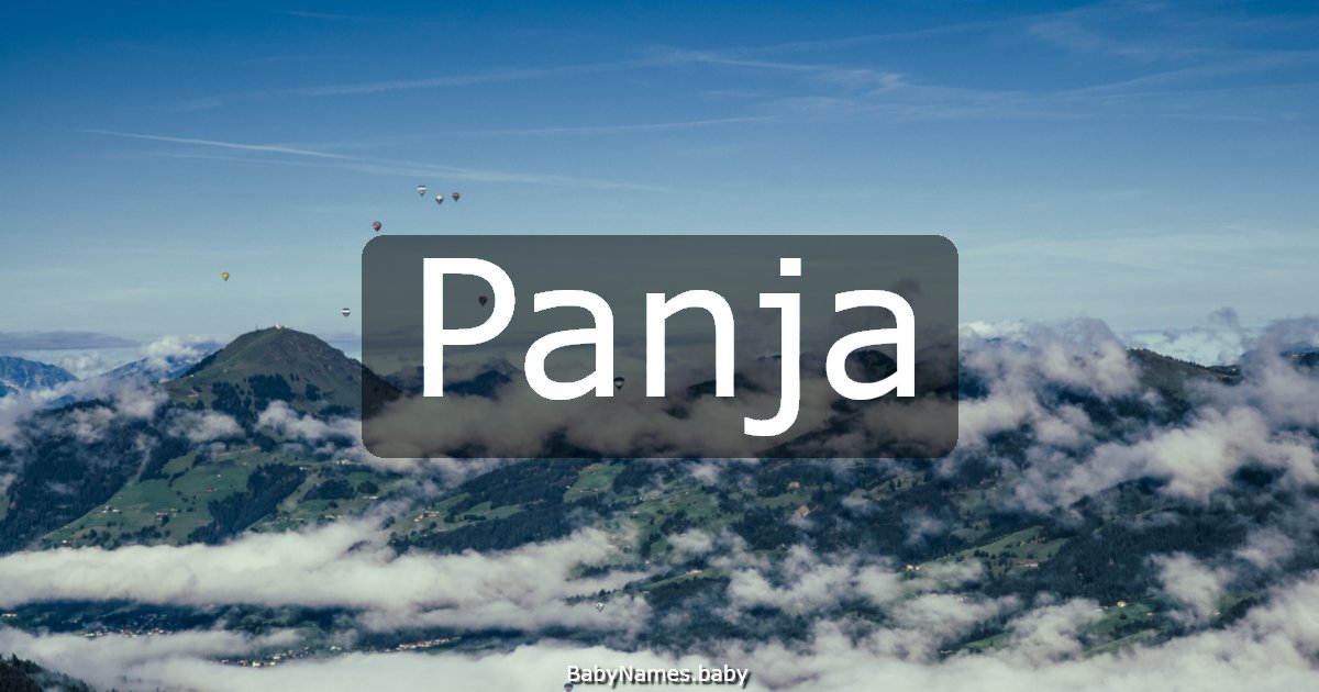 Panja