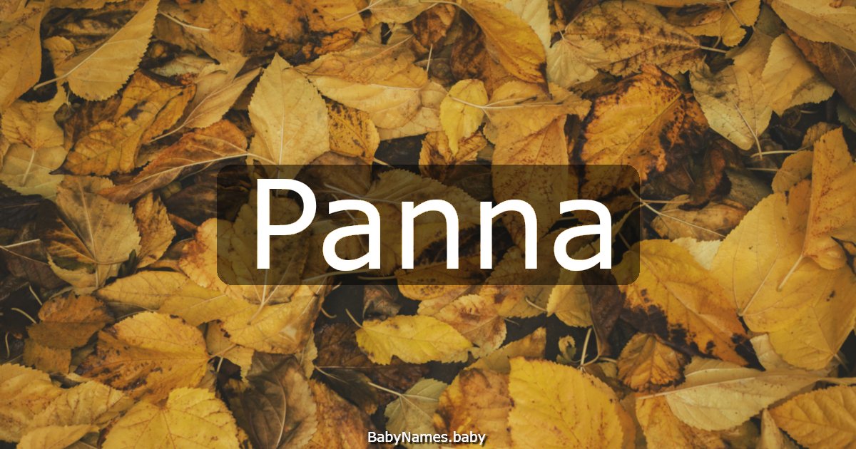 Panna