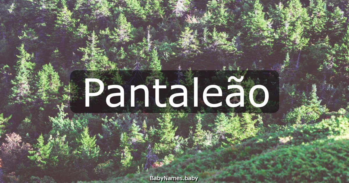 Pantaleão