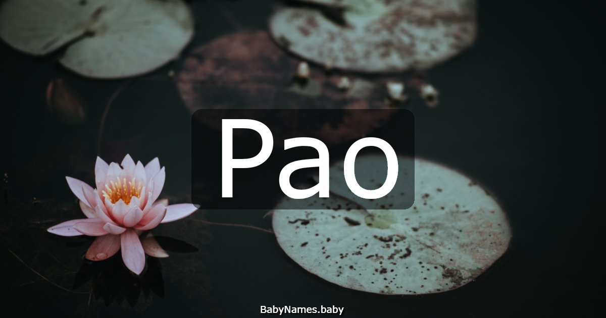 Pao