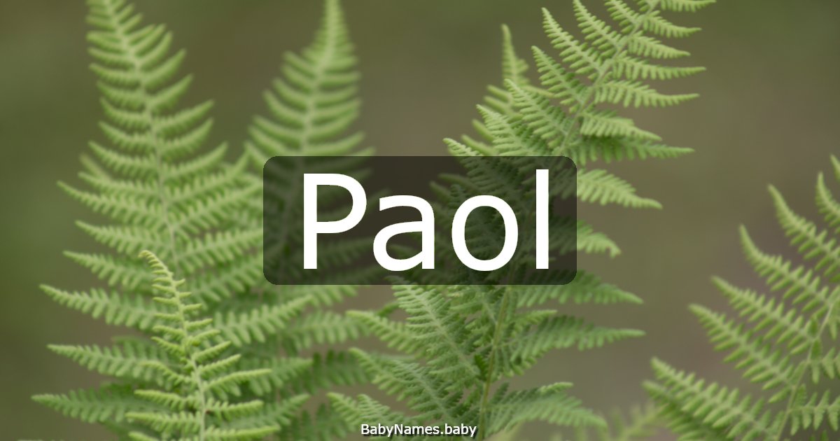 Paol
