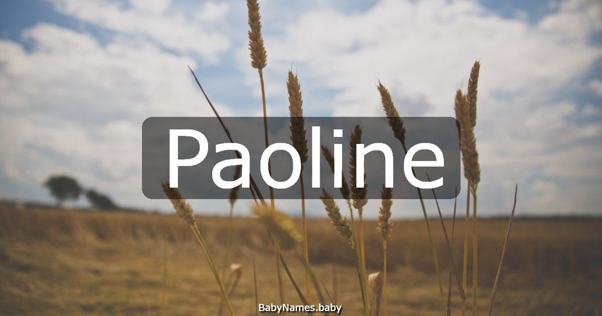 Paoline