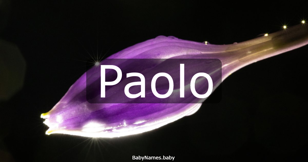 Paolo