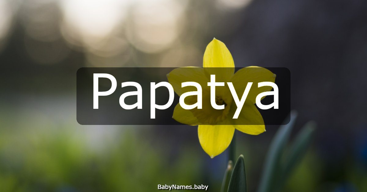 Papatya