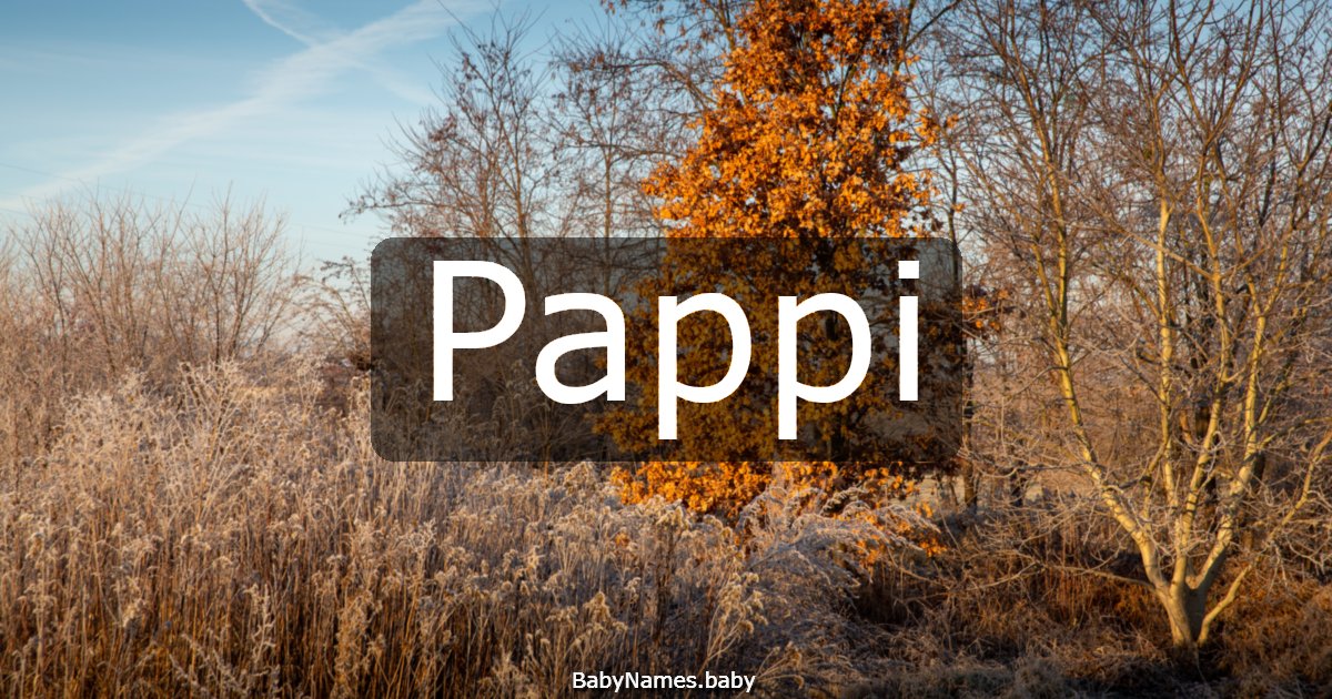 Pappi