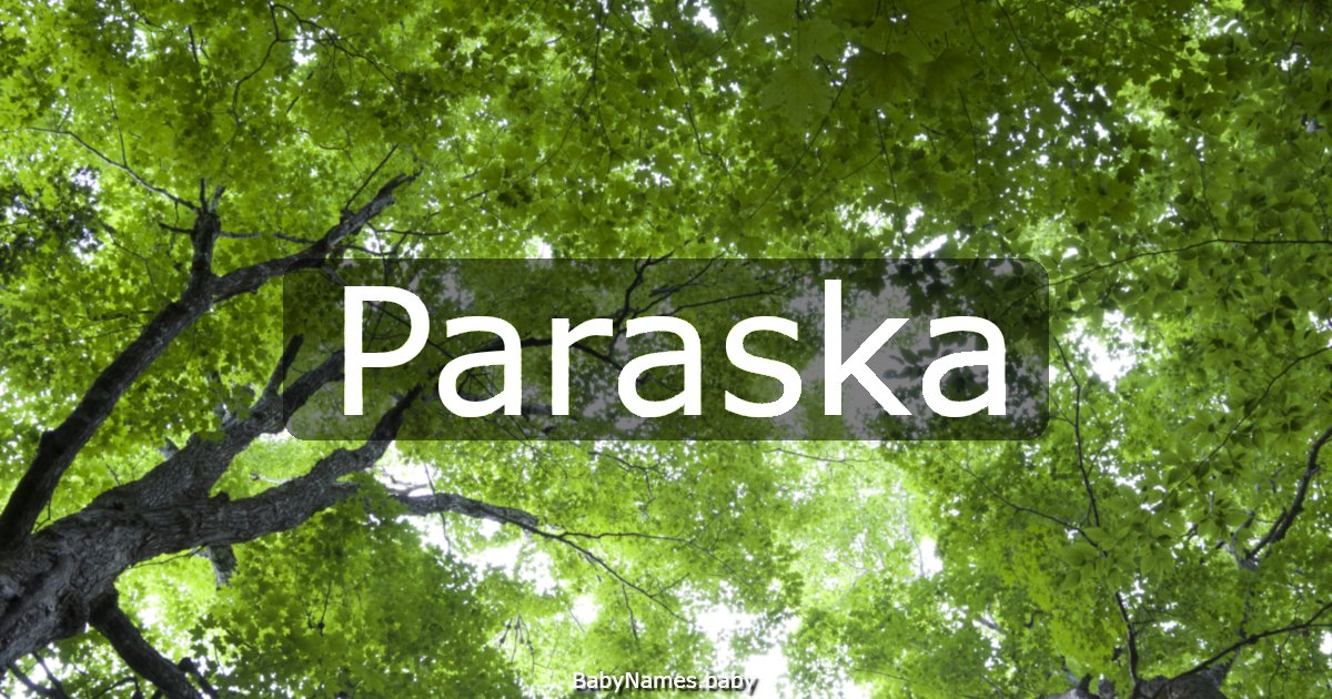 Paraska