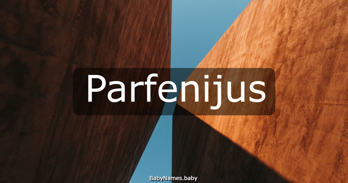 Parfenijus