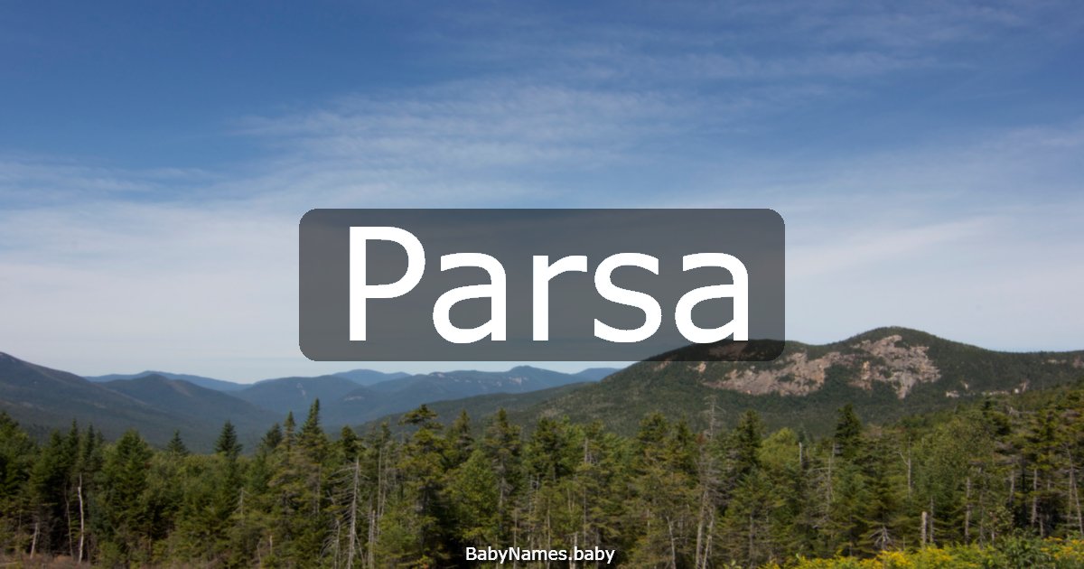 Parsa