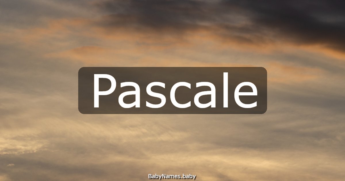 Pascale