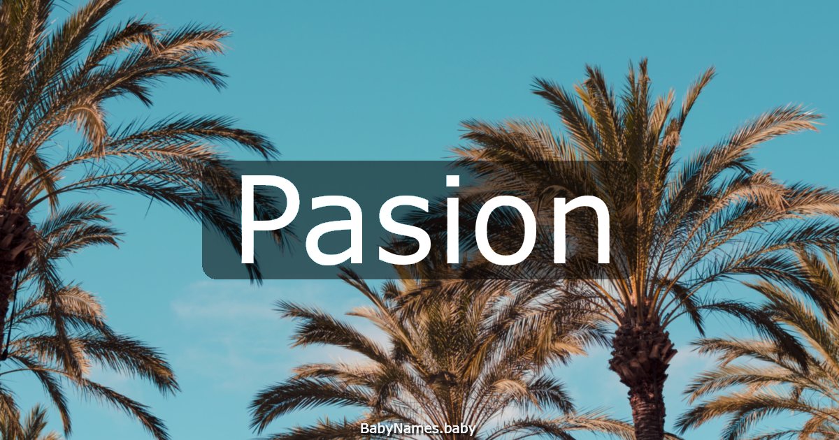 Pasion