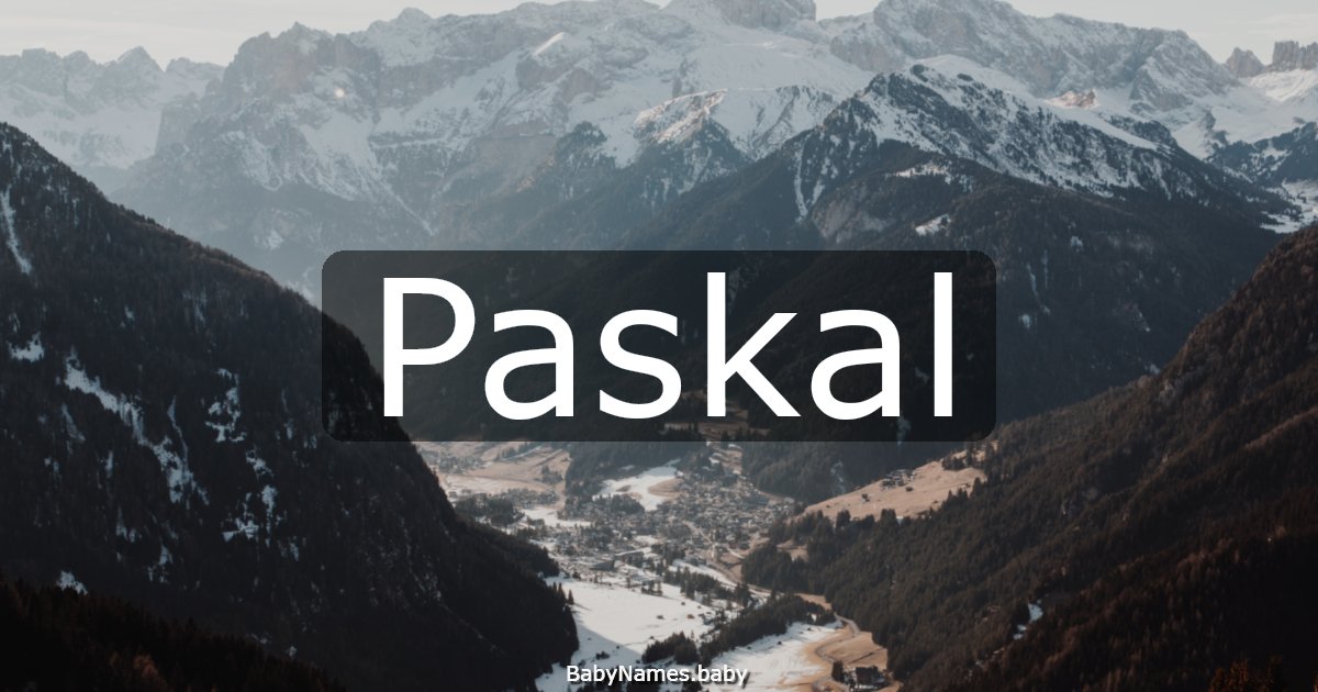 Paskal