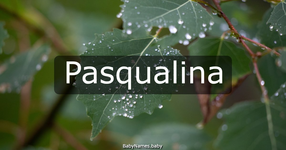 Pasqualina