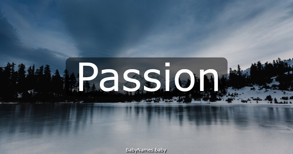 Passion