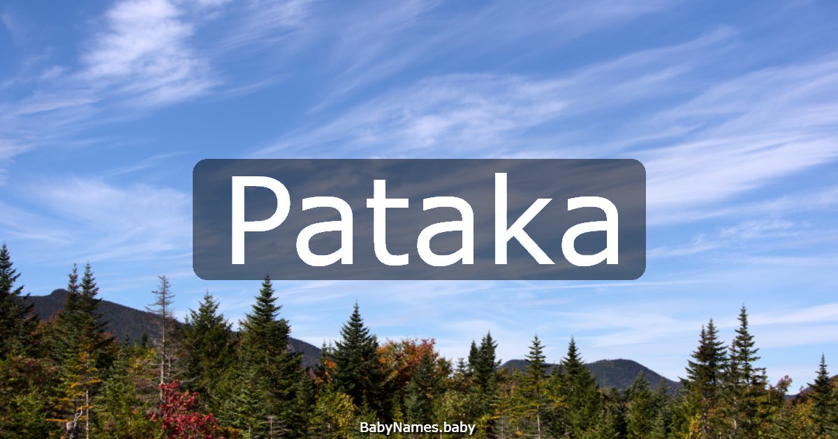 Pataka