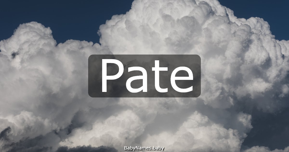 Pate