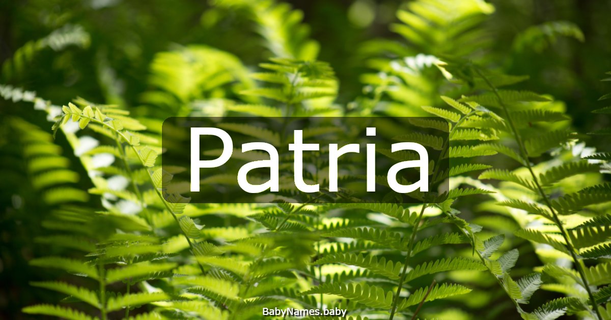 Patria