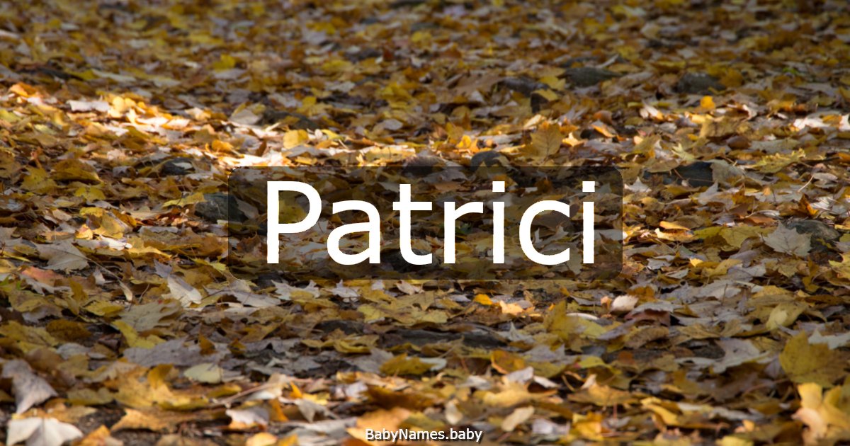Patrici