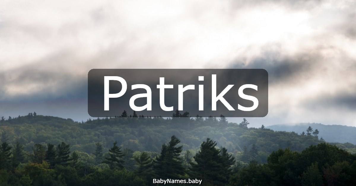 Patriks