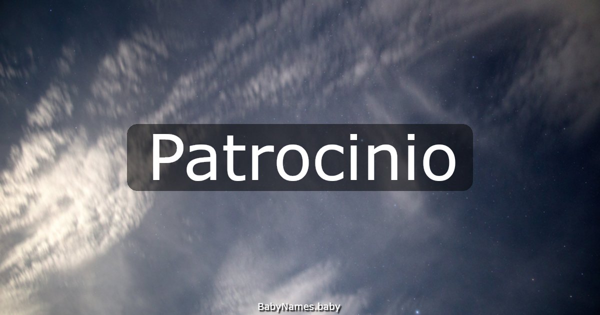 Patrocinio