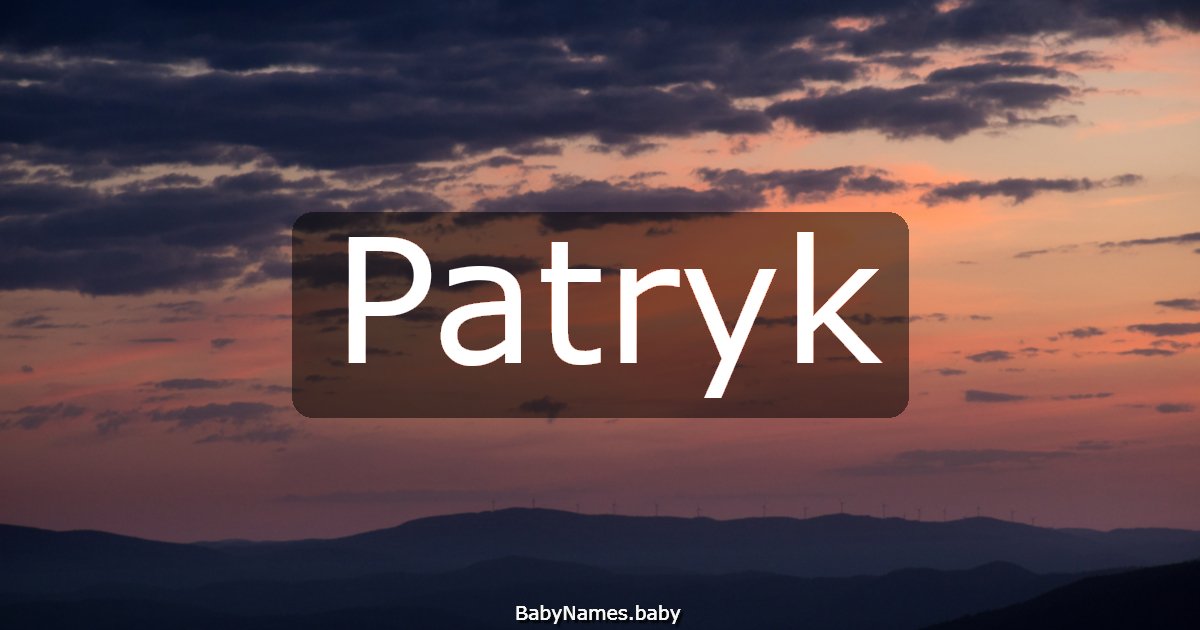 Patryk