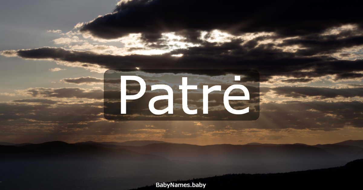 Patrė