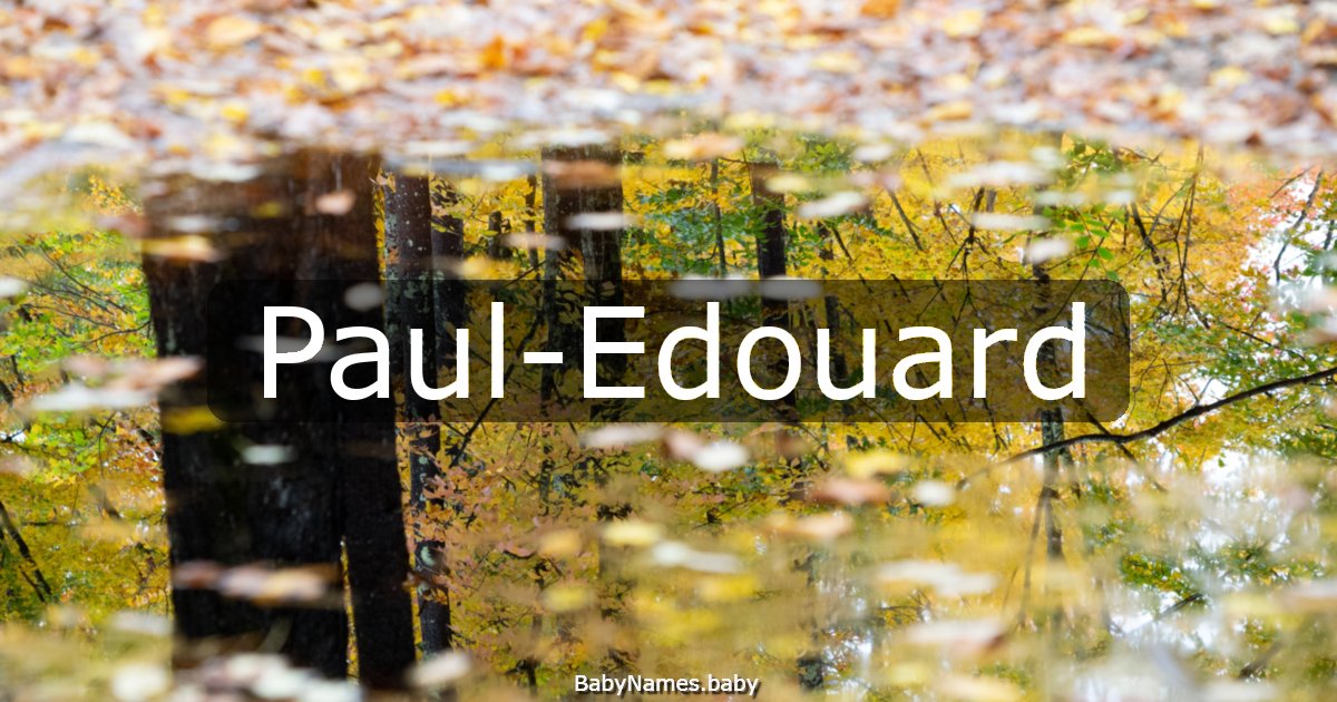Paul-Edouard