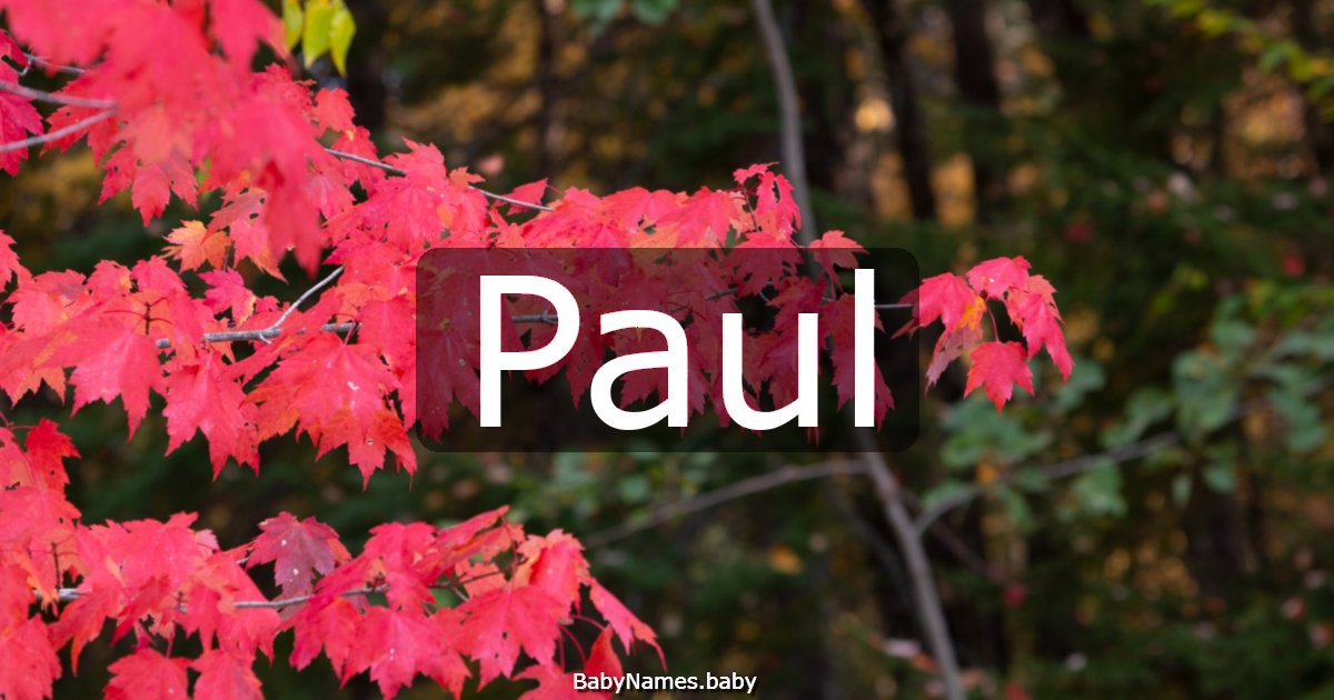 Paul