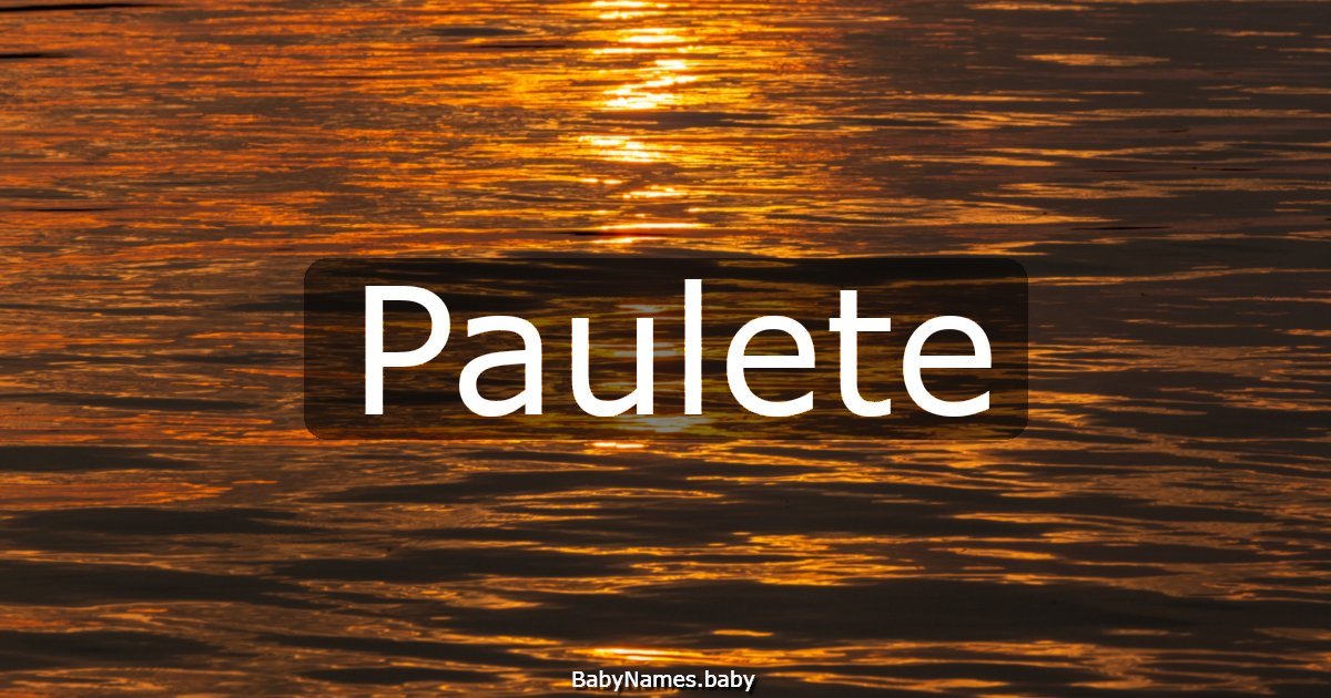 Paulete