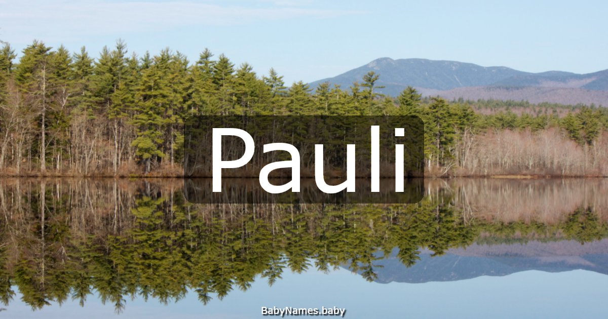 Pauli