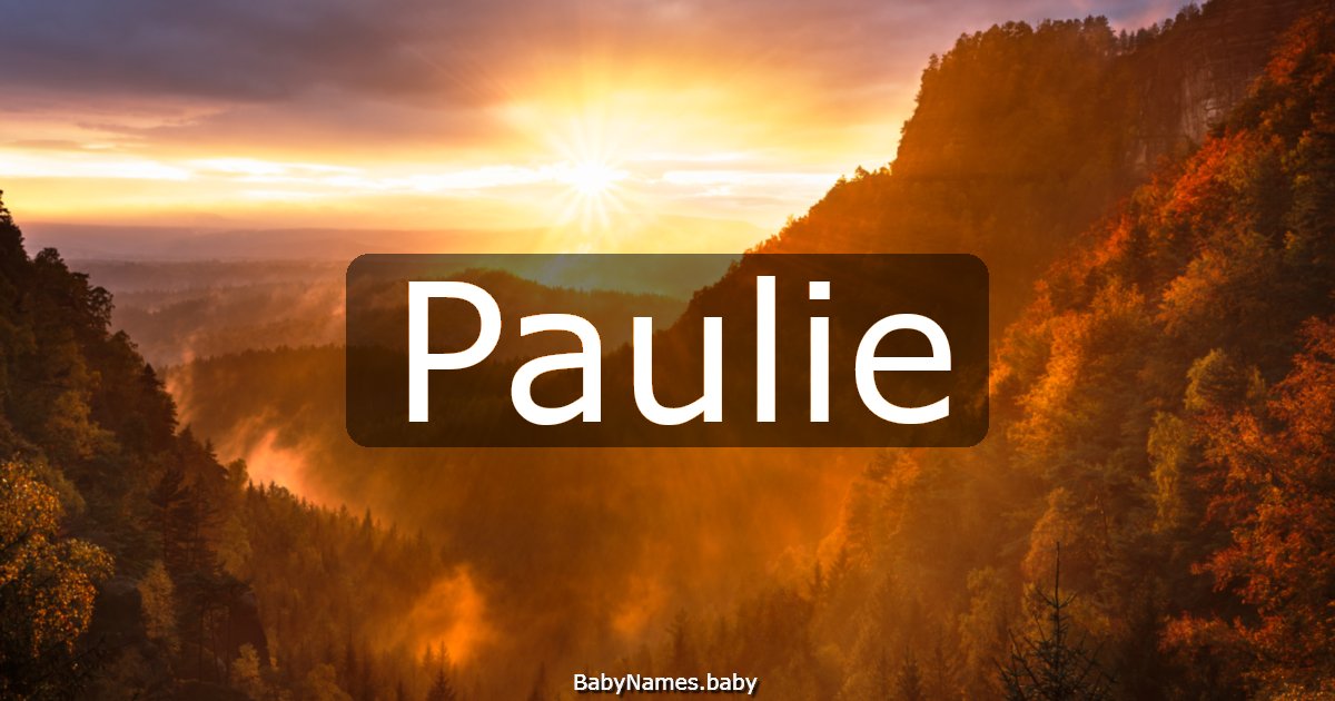 Paulie
