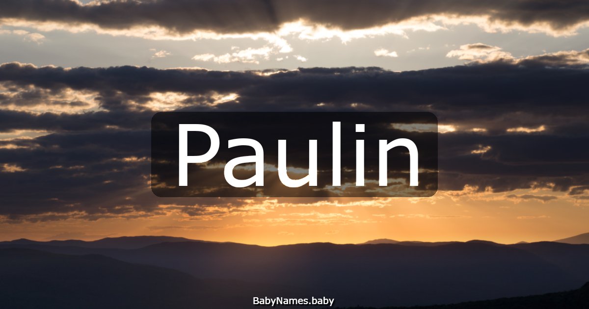 Paulin