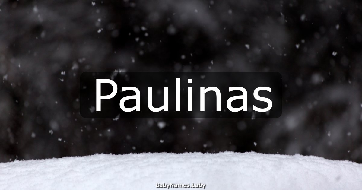 Paulinas