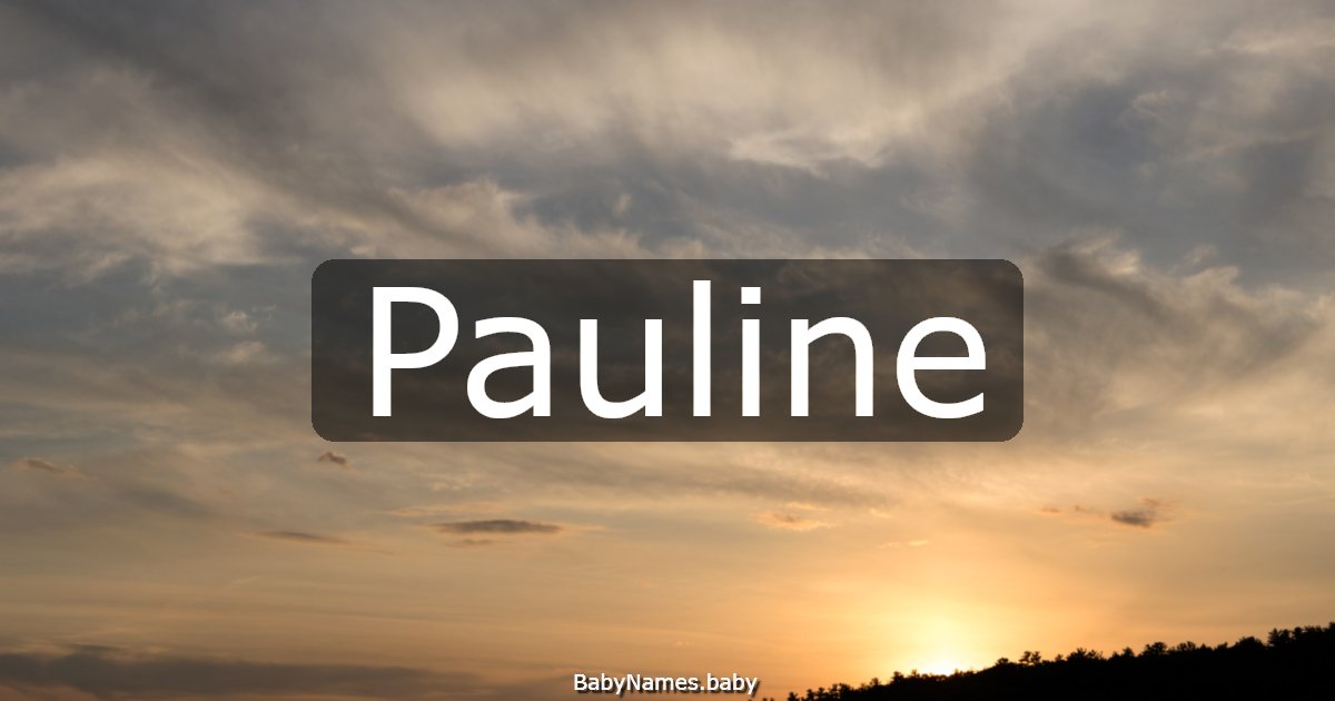 Pauline