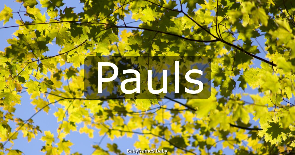 Pauls