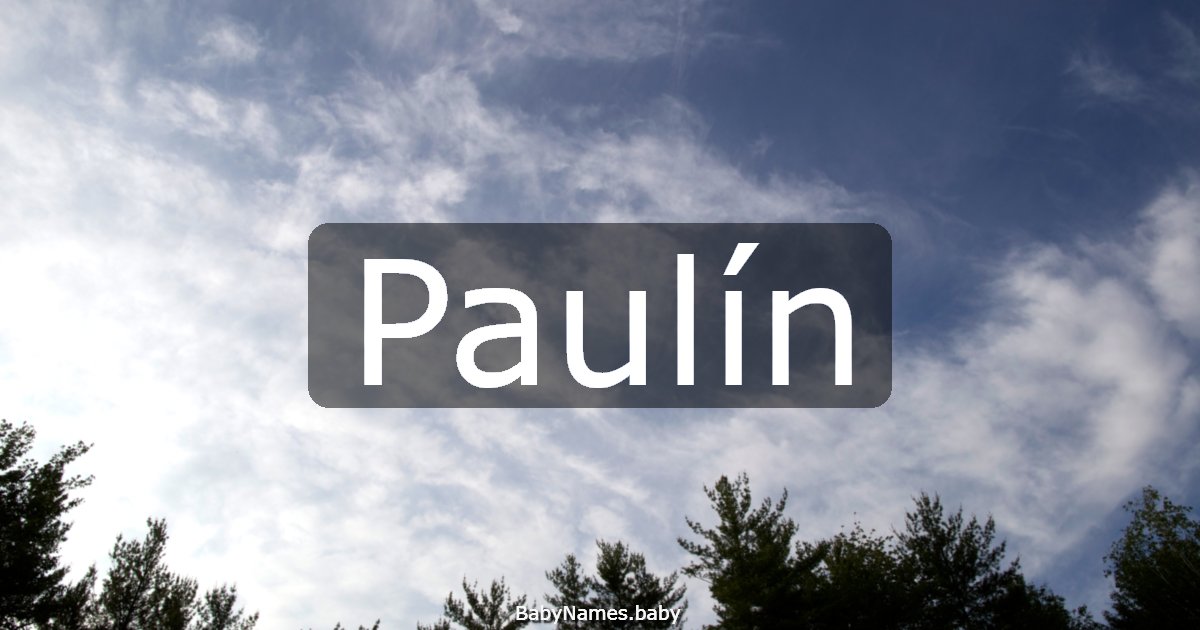 Paulín