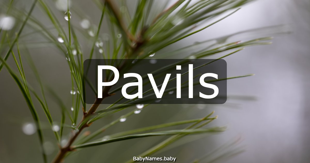 Pavils