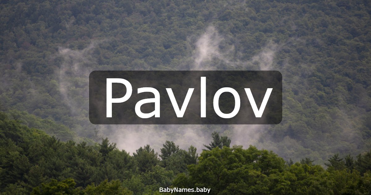 Pavlov