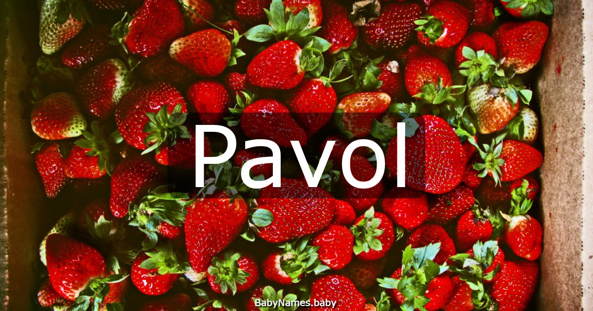 Pavol