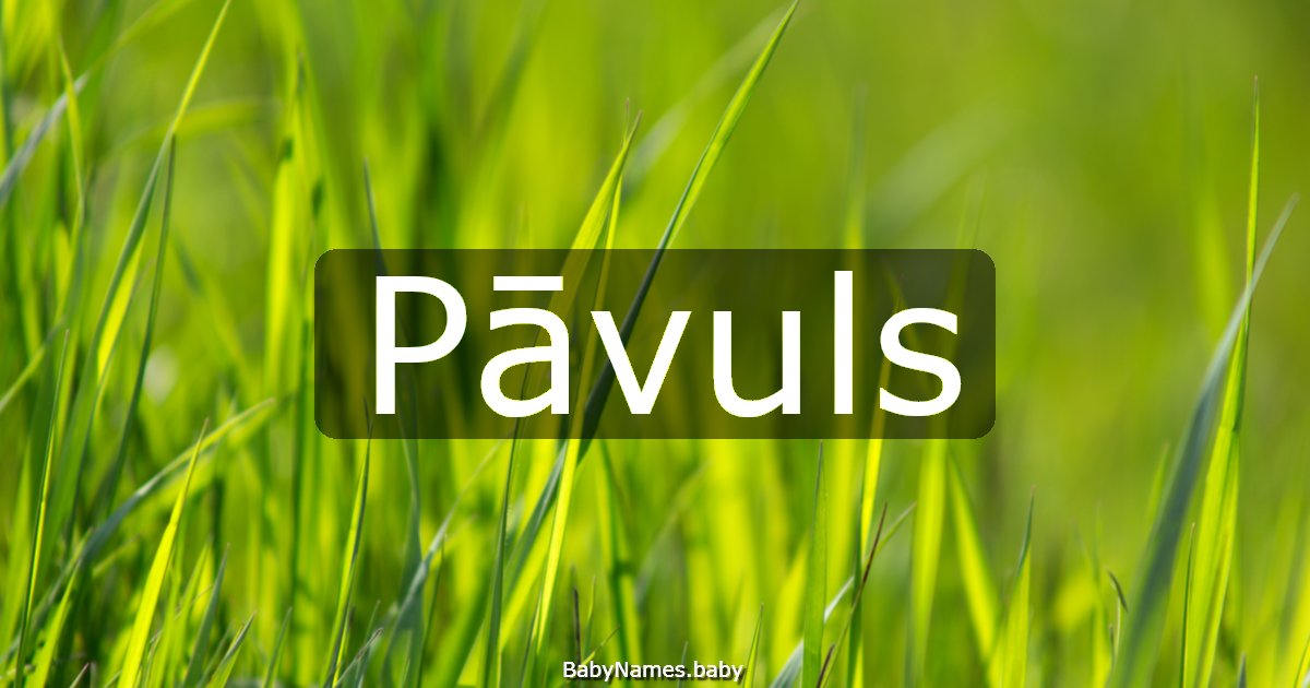 Pāvuls