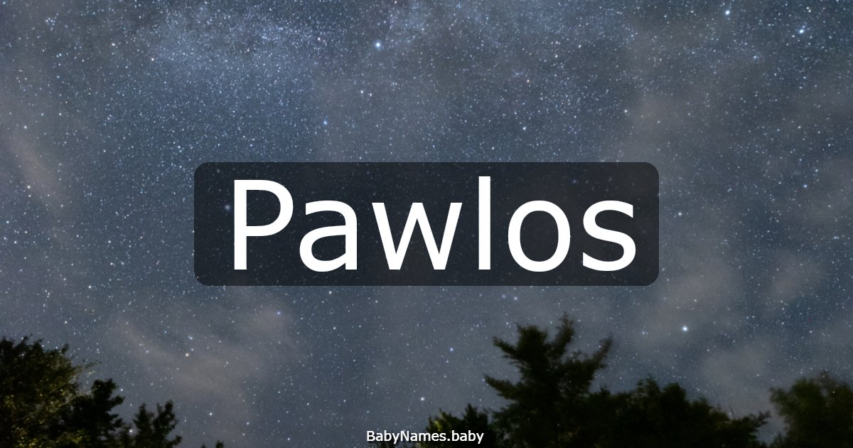 Pawlos