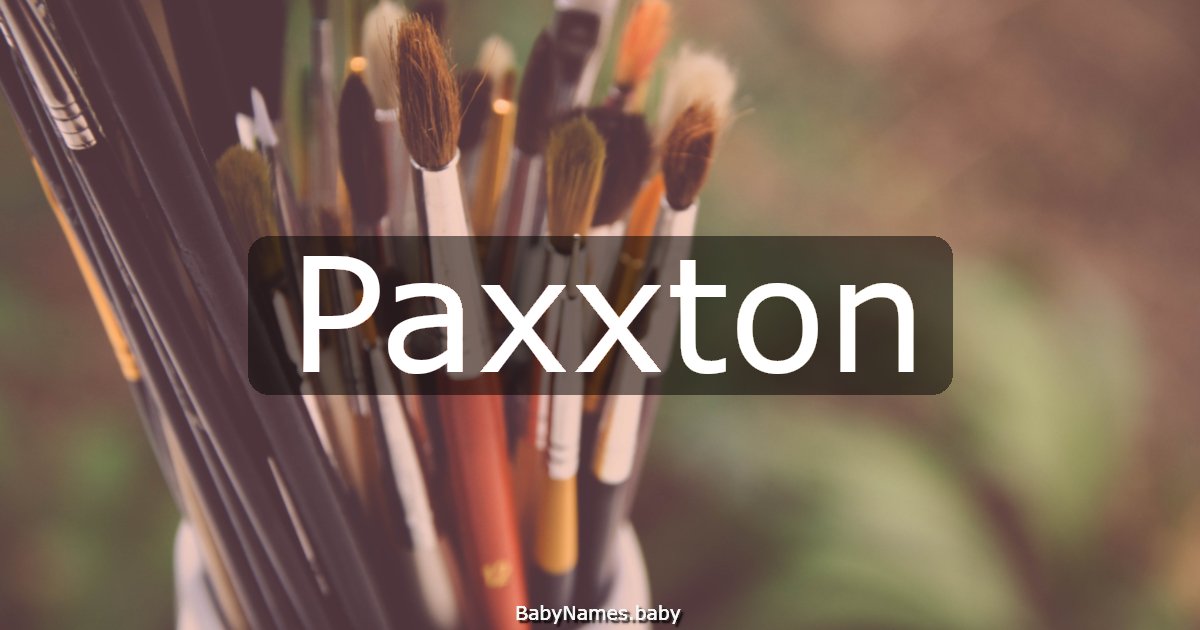Paxxton