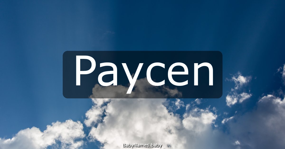 Paycen