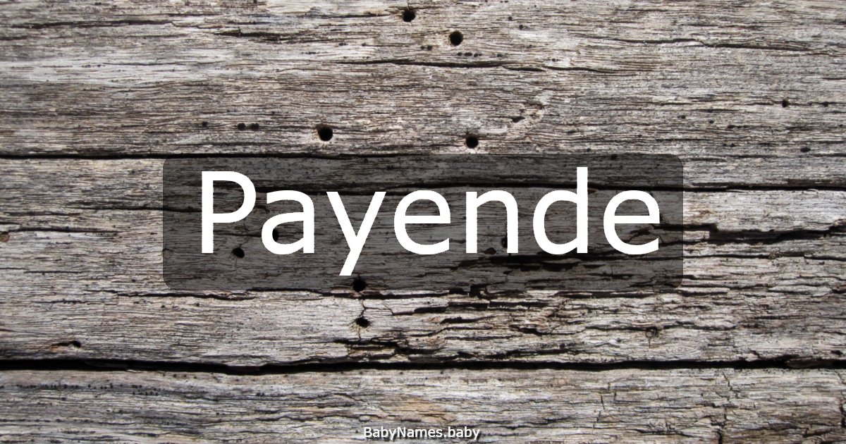 Payende