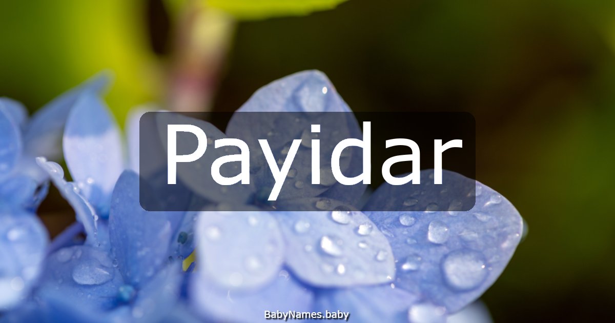 Payidar