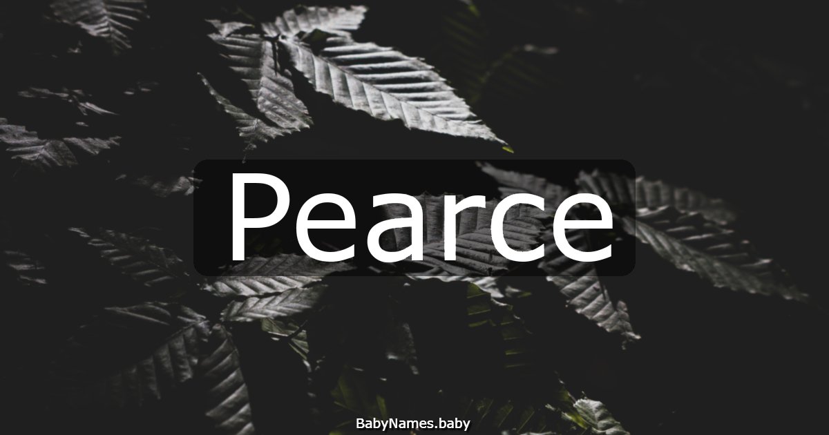 Pearce